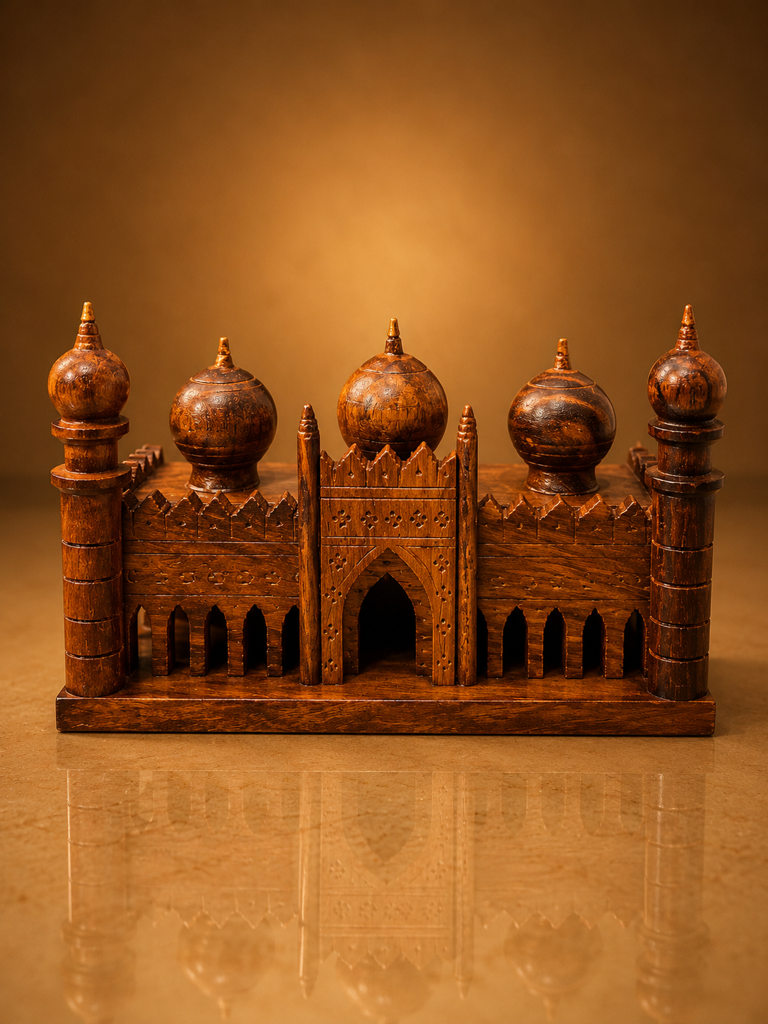Wooden Badshahi Mosque Replica