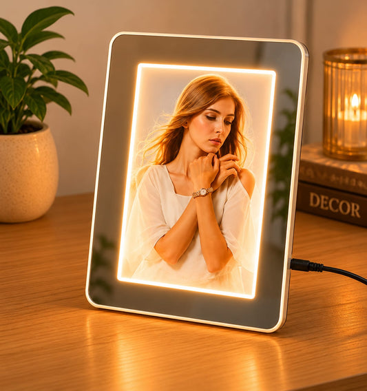 LED Magic Mirror & Photo Frame